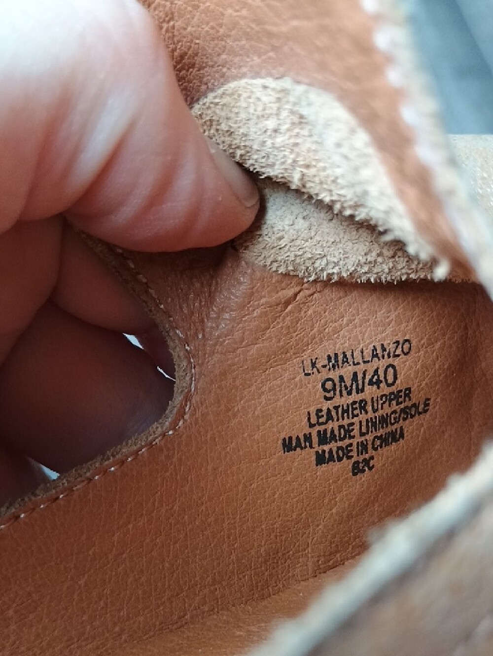 Lucky Brand Tan Leather Slip-On Loafers - Picture 6 of 7